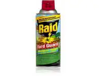 A bottle of Raid brand insect fogger.