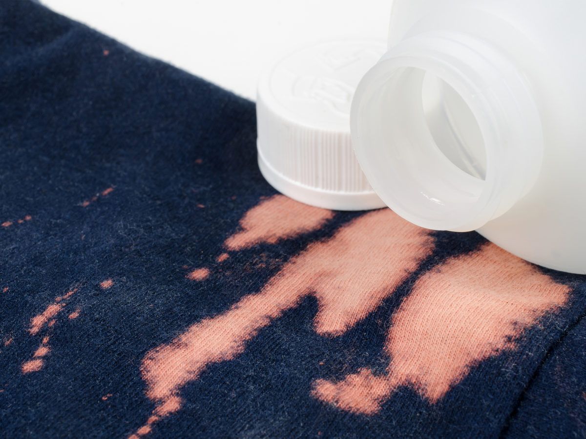 How to Get Rid of Bleach Stains 