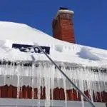 Clear the snow from your roof.