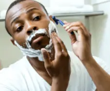 facial hair shave